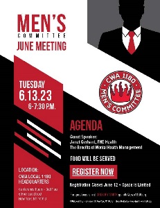 Mens Committee June Meeting